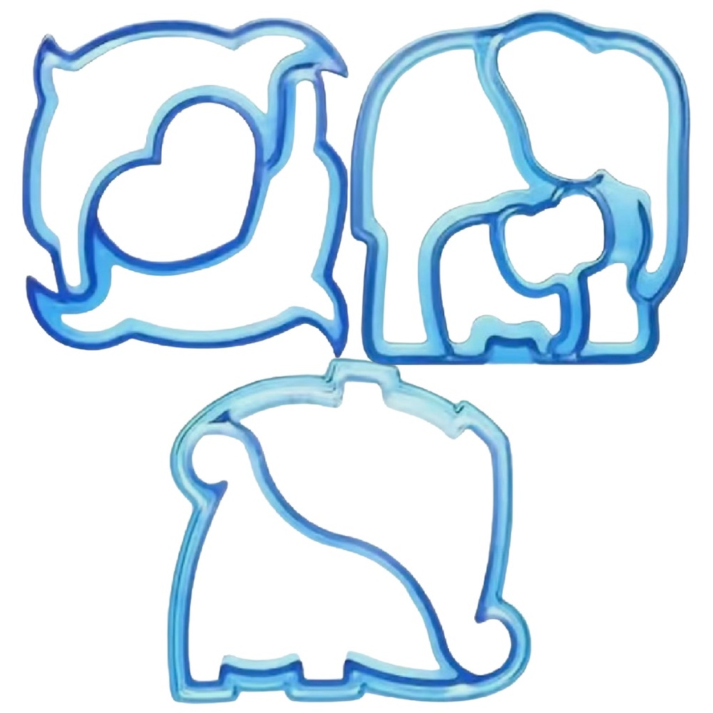 Kids DIY Lunch Sandwich Bread Toast Cake Cookies Biscuit Bento Cutter Mold NEW